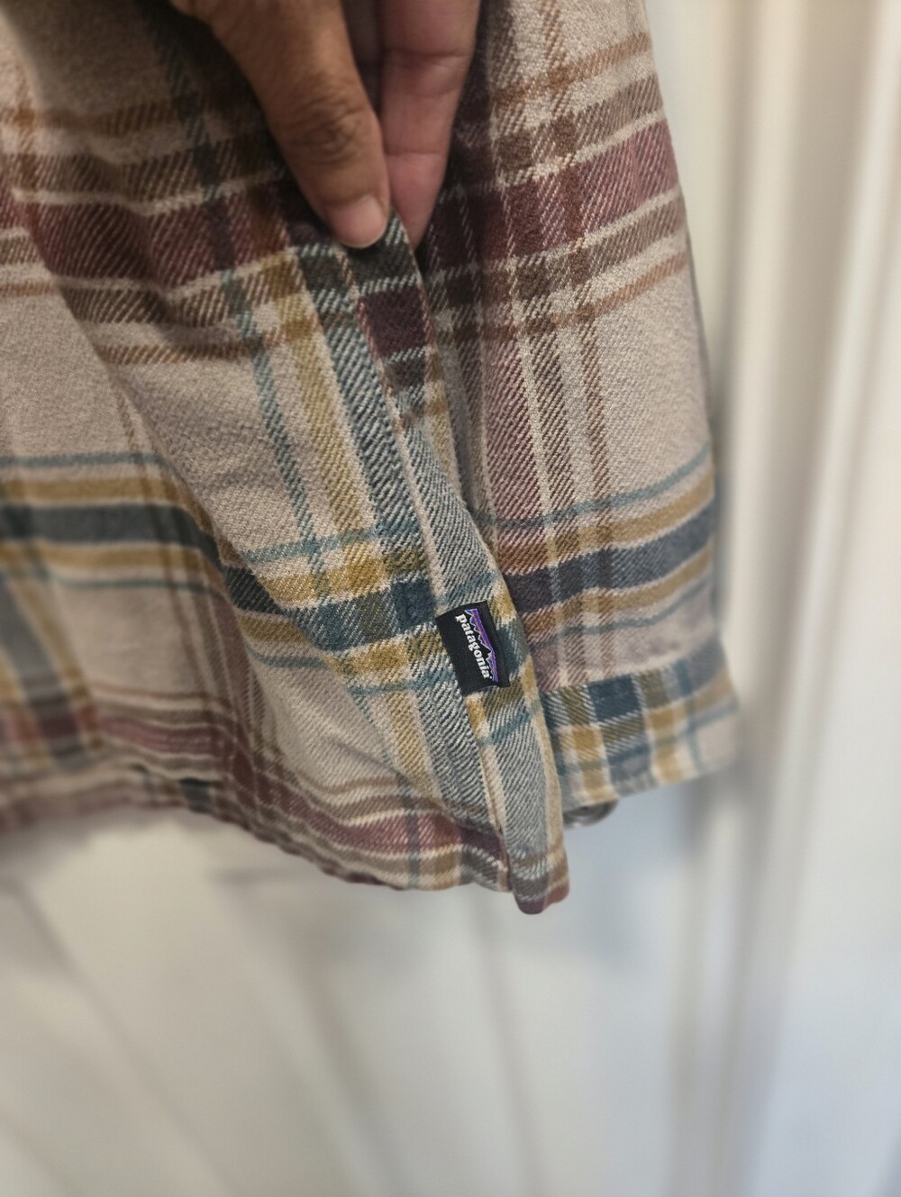 Patagonia Flannel Shirt Size L - Picture 4 of 6